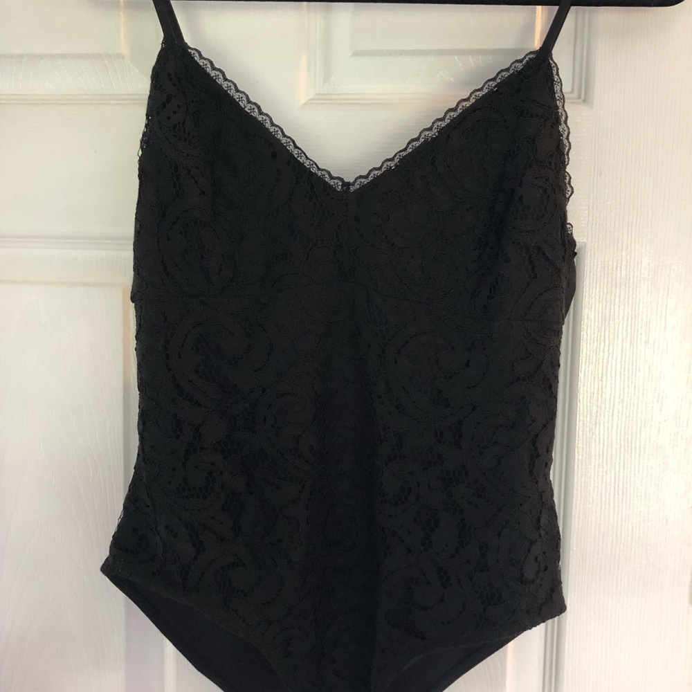 Black Lace Bodysuit